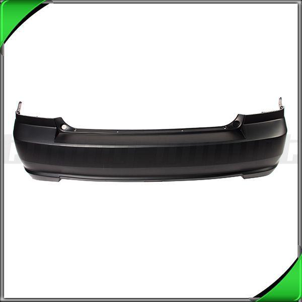 New rear bumper cover hy1100140 primed black fits 2003-2006 hyundai accent sedan