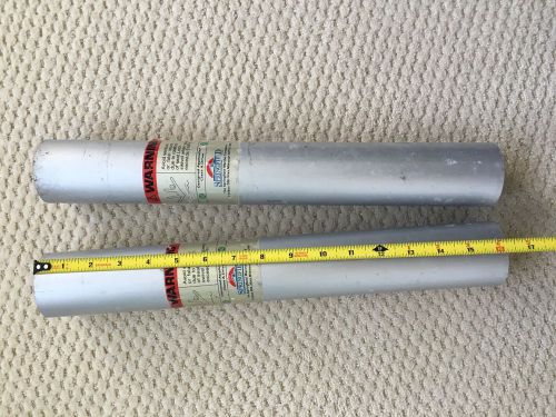 Springfield marine in-deck chair poles  01 hurricane sun deck 16&#034; x 2 3/8&#034; dia.