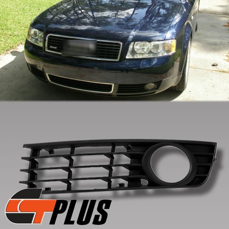 02 03 04 05 audi a4 b6 abs front bumper hood left side grille insert vent new