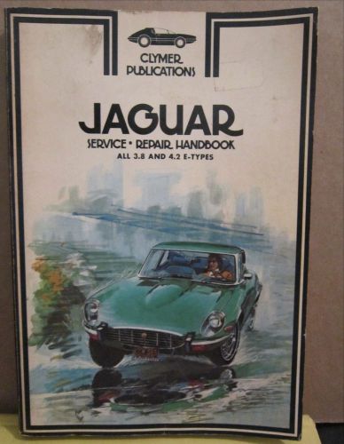 Jaguar   3.8 and  4.2   e-types     repair  manual