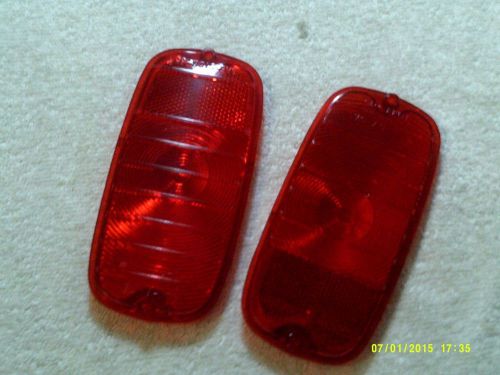 1960 1961 1962 1963 1964 1965 1966 chverolet gmc truck tail light lenses scta