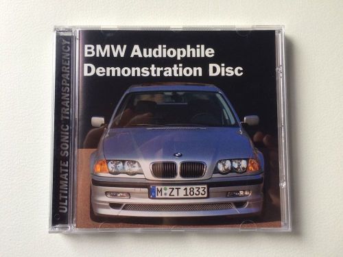 Bmw audiophile demonstration disc chesky bmw99