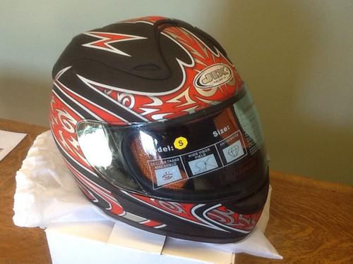 Jix motorcycle / atv helmet jx110  red / matte size small 