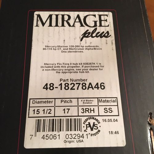 Mercury mirage plus rh 17p new in box