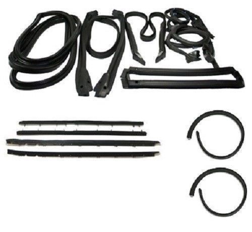 1990-1996 corvette weatherstrip seal kit,13 pieces kit 13pc