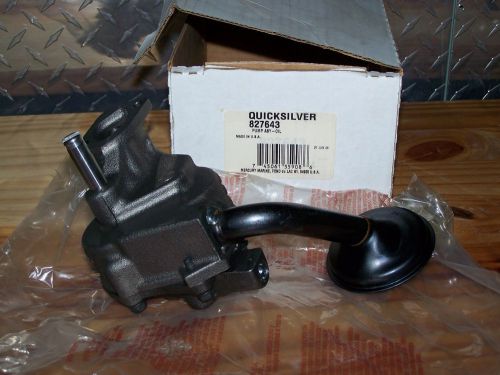 Part# 827643 new oil pump assy. mercruiser for v-8 big block