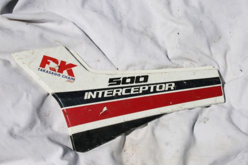 1984 honda 500 interceptor side cover