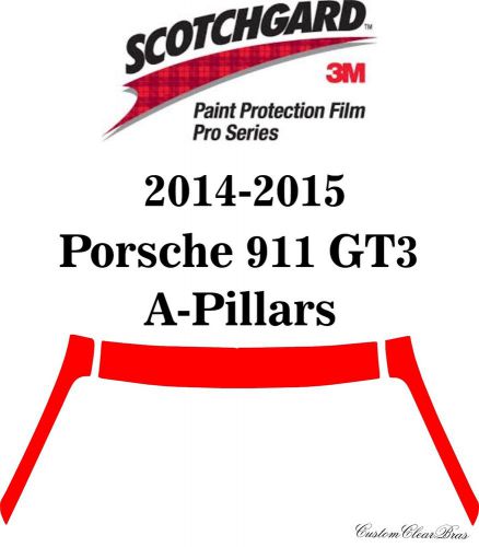 3m scotchgard paint protection film pro series clear 2014 2015 porsche 911 gt3