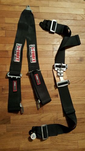 Pro series g force racing gear harness