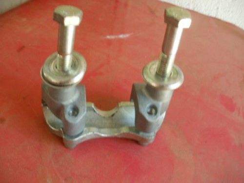 Harley davidson stock oem 1&#034; handlebar riser/clamp/bolts for touring models