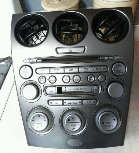 03 04 05 mazda 6 radio stereo cd player w/ bose  p/n: 3m81-18c858-cj3j0