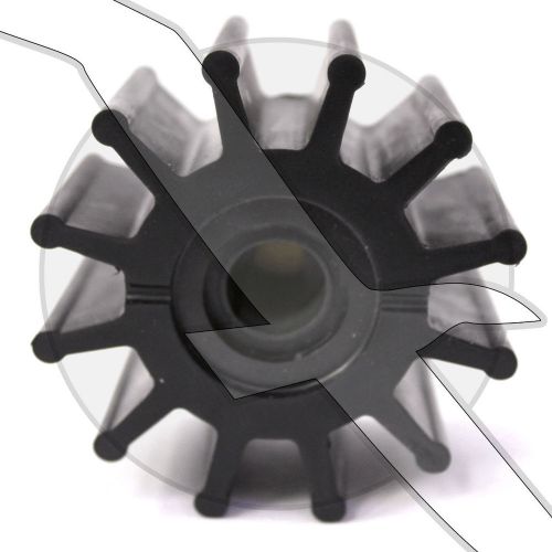 Omc king cobra outdrive water pump impeller 3854072 987176