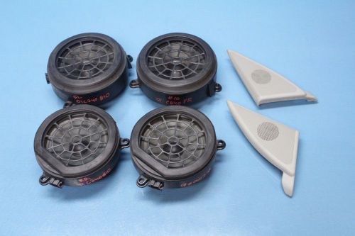 2001 mercedes c240 w203 #10 front rear right left door speakers oem set of 6