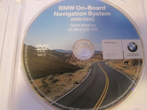 2007.2 update 2004 2005 bmw 525i 530i 545i 5 series navigation dvd map us canada