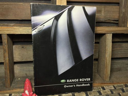 2003 range rover hse full size owners manual ((buy oem) fast priority ship