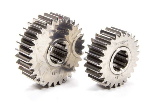 Scs gears set 3 10 spline sportsman quick change gear set p/n 103