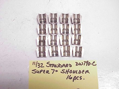 16 del west titanium super 7° shoulder valve locks 11/32&#034; standard bead  nascar