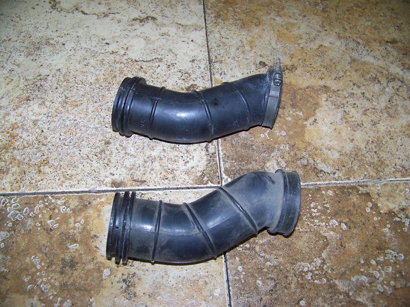 1984 yamaha xt350 rubber airbox intake boot joints joint boots 84 xt 350