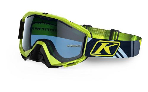 Klim radius goggle - tenacious blue tint