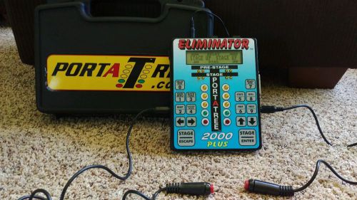 Port-a-tree eliminator 2000 plus drag racing practice tree