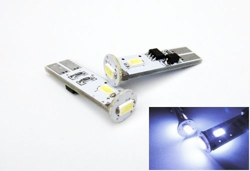 2x samsung 3 smd led no error turn signal parking light backup t10 194 2825 w5wb