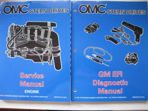 501199 0591199 omc 501202 0501202 efi diagnostic or engine 1997 service manual.