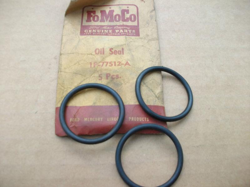 Ford mercury nos oil seal  fomoco 1p-77512-a  three pieces 