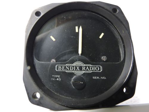 Ww2 vintage bendix radio compass heading indicator hickok type in-4d