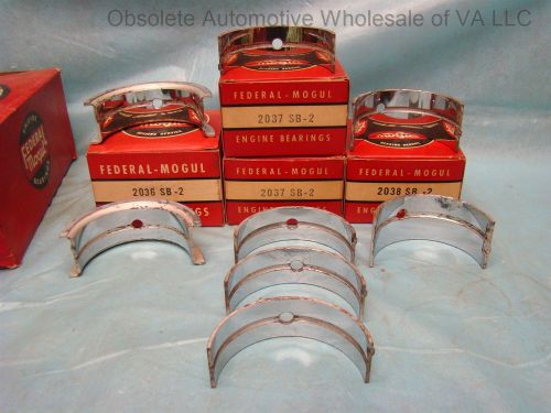 1955-1960 studebaker 170 185 hawk champion scotsman truck main bearing set 002