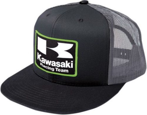 Factory effex kawasaki mens snapback hat black/gray os