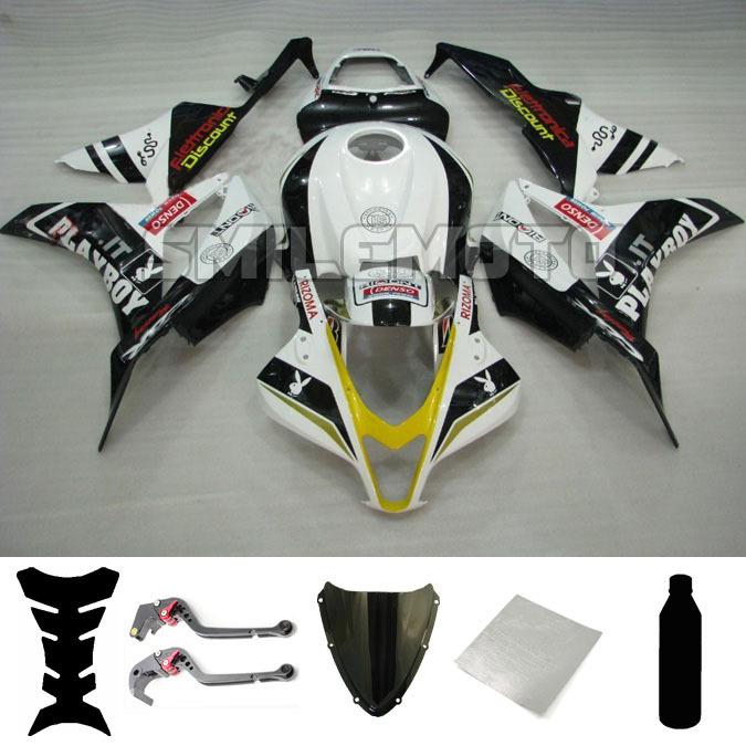 Bundle injection fairing windscreen levers for honda 2007 2008 cbr 600 rr f5 paw