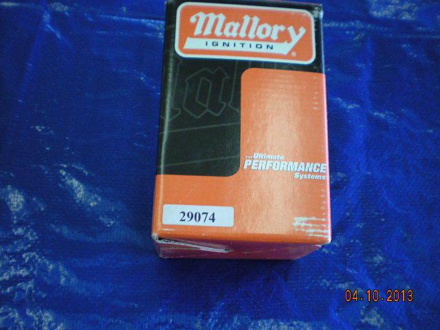 Mallory ignition tach adapter hyfire capacitive discharge ignition systems each