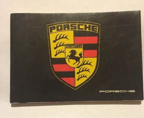 1980&#039;s pocket history book - the book of porsche
