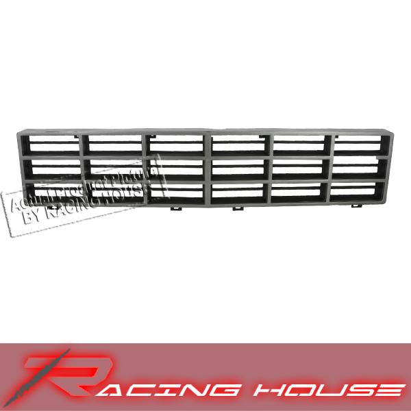 86-93 dodge b150 b250 b350 primed front grille grill assembly replacement kit