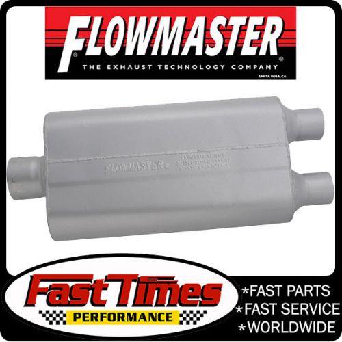 Flowmaster 9430522 50 series delta flow muffler 3&#034; center inlet/2.25&#034; dual out
