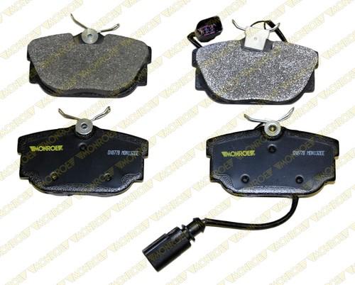 Monroe dx877b brake pad or shoe, rear-monroe dynamics brake pad