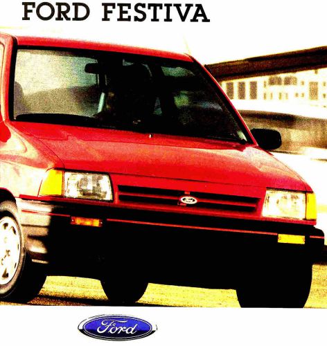 1988 ford festiva factory brochure-festiva l-festiva lx