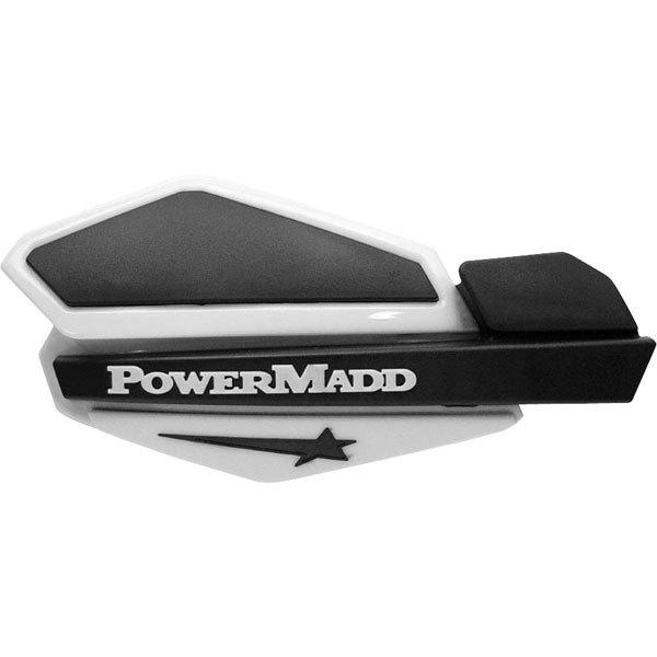 White/black powermadd star series handguards