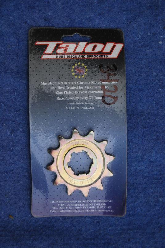 Talon front sprocket fits kx250 kx500 klx250 klx300 wr200 wr it yz    12t