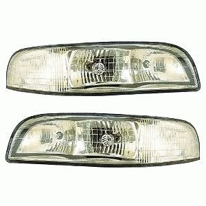 Lesabre headlight headlamp assembly pair set driver passenger side left+right