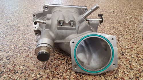 2009-2013 corvette zr1 stock intake snout - ported and pulley modification