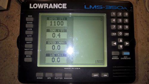 Lowrance lms350a lms350 a  lms 350a