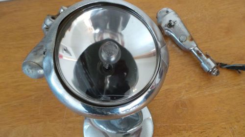 Mopar unity h-1 auto door spotlight cop car spot lamp w/ mirror parts only