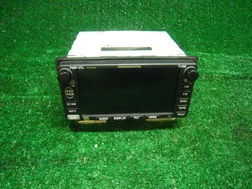 2004 toyota 4runner oem dash navigation gps jbl radio cd cass player stereo