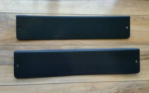 Used sea ray pair bilge vent covers black plastic 15&#034; long 717413 marine boat