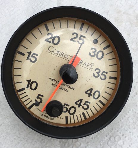 Vintage 2025 airguide speedometer correct craft ski nautique 1990-1993