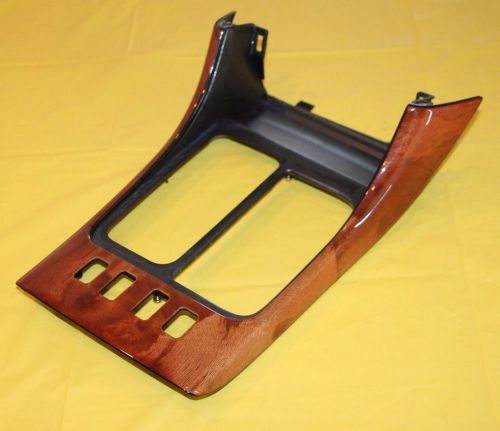 98-05 lexus gs300 gs400 gs430 console shifter bezel wood oem