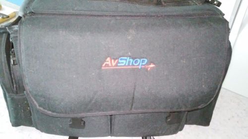 Pilot flight bag - captain av shop (like jeppesen) ****made in the usa****