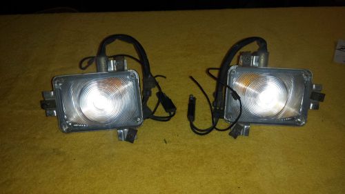 1969 69 1970 70 charger daytona clone front turn signal housing light lens set