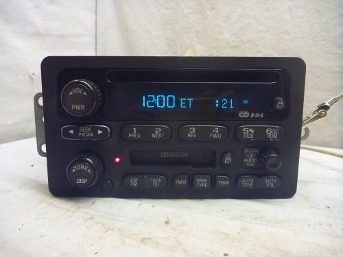 00-05 chevrolet malibu cavalier monte carlo radio cd cassette 10310458 kl3254